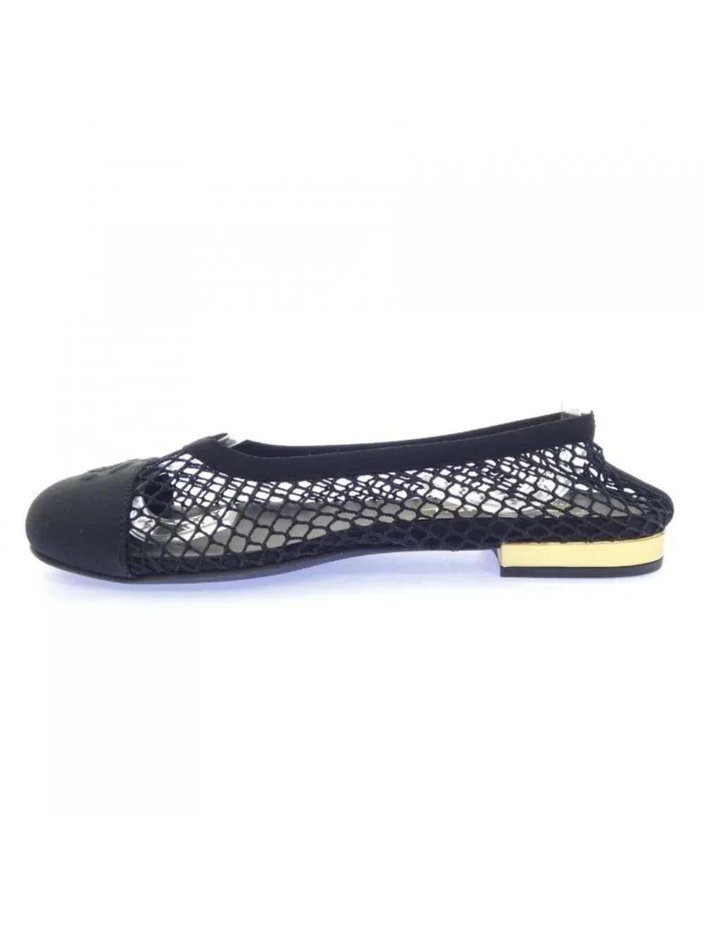 Chanel Flat Sneakers Black